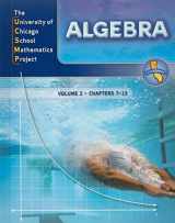 9780076159321-0076159329-UCSMP Algebra, Volume 2: Chapters 7-13