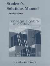 9780321569684-0321569687-College Algebra in Context With Applications for the Managerial, Life, and Social Sciences