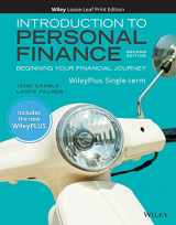9781119797159-1119797152-Introduction to Personal Finance: Beginning Your Financial Journey, WileyPLUS Card and Loose-leaf Set Single Term
