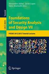 9783319100814-3319100815-Foundations of Security Analysis and Design VII: FOSAD 2012 / 2013 Tutorial Lectures (Security and Cryptology)