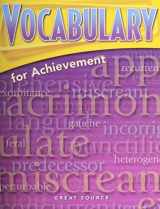 9780669517583-0669517585-Vocabulary for Achievement: Student Edition Fourth Course
