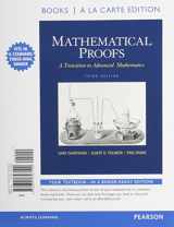 9780321797100-0321797108-Mathematical Proofs: A Transition to Advanced Mathematics, Books a la Carte Edition