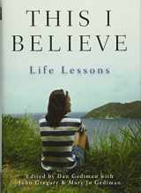 9781118074541-1118074548-This I Believe: Life Lessons