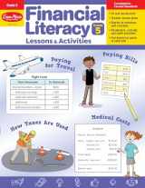 9781645142690-1645142698-Evan-Moor Financial Literacy Lessons and Activities, Grade 5, Homeschool and Classroom Resource Workbook, Learn about Money, Earning, Paying Bills, ... (Financial Literacy Lessons & Activities)