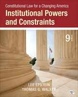 9781483384054-1483384055-Constitutional Law for a Changing America: Institutional Powers and Constraints