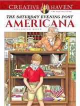 9780486814346-0486814343-Creative Haven The Saturday Evening Post Americana Coloring Book (Adult Coloring Books: USA)