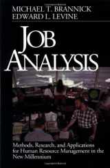9780803972032-0803972032-Job Analysis: Methods, Research, and Applications for Human Resource Management in the New Millennium