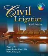 9781435423404-1435423402-Bundle: Civil Litigation, 5th + WebTutor™ on Blackboard Printed Access Card