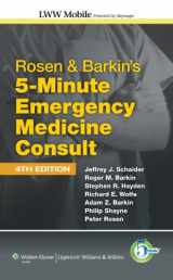 9781451115635-1451115636-Rosen & Barkin's 5-Minute Emergency Medicine Consult Mobile (The 5-minute Consult)