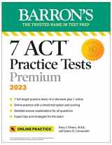 9781506286358-1506286356-7 ACT Practice Tests Premium, 2023 + Online Practice (Barron's ACT Prep)
