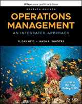 9781119497561-1119497566-Operations Management: An Integrated Approach, WileyPLUS NextGen Card with Loose-leaf Set: An Integrated Approach