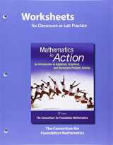 9780321982438-0321982436-Worksheets for Classroom or Lab Practice for Mathematics in Action: An Introduction to Algebraic, Graphical, and Numerical Problem Solving