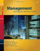 9780324302592-0324302592-Management: Challenges for Tomorrow's Leaders (with InfoTrac 1-Semester) (Available Titles CengageNOW)