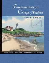 9780201709629-0201709627-Fundamentals of College Algebra: Graphs and Models with Graphing Calculator Manual