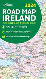 9780008607111-0008607117-2024 Collins Road Map of Ireland: Folded Road Map