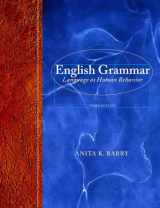 9780133997774-0133997774-English Grammar: Language as Human Behavior Plus MyLab Writing without Pearson eText -- Access Card Package