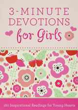 9781628366389-1628366389-3-Minute Devotions for Girls: 180 Inspirational Readings for Young Hearts
