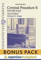 9780735598287-0735598282-Examples & Explanations: Criminal Procedure Il: From Bail to Jail, 2nd Ed., (Print + eBook Bonus Pack)