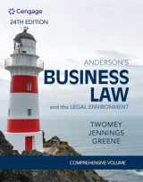 9780357363744-0357363744-Anderson's Business Law & The Legal Environment - Comprehensive Edition (MindTap Course List)