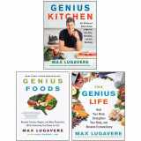 9789124233297-9124233293-Max Lugavere 3 Books Collection Set (Genius Kitchen, Genius Foods, The Genius Life)