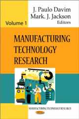 9781611220018-1611220017-Manufacturing Technology Research