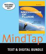 9781337124539-1337124532-Bundle: Mechanics of Fluids, 5th + MindTap Engineering, 2 terms (12 months) Printed Access Card