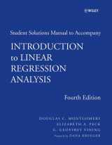9780470125069-0470125063-Introduction to Linear Regression Analysis, 4th edition Student Solutions Manual (Wiley Series in Probability and Statistics)
