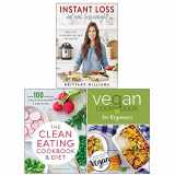 9789123939503-9123939508-Instant Loss, Vegan Cookbook for Beginners, The Clean Eating Cookbook & Diet 3 Books Collection Set