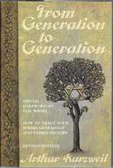 9780062700971-0062700979-From Generation to Generation: How to Trace Your Jewish Genealogy and Family History by Arthur Kurzweil (1994-06-03)
