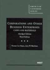 9780314189585-0314189580-Corporations and Other Business Enterprises, Cases and Materials, 3d, Abridged (American Casebook Series)