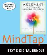 9781337127721-1337127728-Bundle: Assessment in Special and Inclusive Education, Loose-leaf Version, 13th + MindTap Education, 1 term (6 months) Printed Access Card
