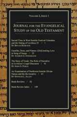 9781625641984-1625641982-Journal for the Evangelical Study of the Old Testament, Issue 1