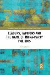 9781032178226-1032178221-Leaders, Factions and the Game of Intra-Party Politics (Routledge Studies on Political Parties and Party Systems)