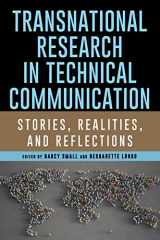 9781438489025-1438489021-Transnational Research in Technical Communication: Stories, Realities, and Reflections