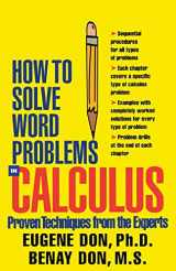9780071358972-0071358978-How to Solve Word Problems in Calculus
