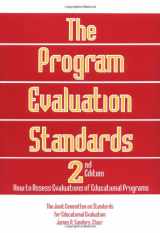 9780803957329-0803957327-The Program Evaluation Standards: 2nd Edition How to Assess Evaluations of Educational Programs