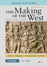 9781319331566-1319331564-The Making of the West, Value Edition, Volume 1: Peoples and Cultures