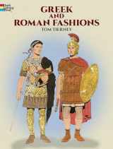 9780486415475-0486415473-Greek and Roman Fashions Coloring Book (Dover Fashion Coloring Book)