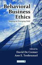 9780415873246-041587324X-Behavioral Business Ethics: Shaping an Emerging Field (Organization and Management Series)