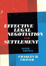 9781531017798-1531017797-Effective Legal Negotiation and Settlement