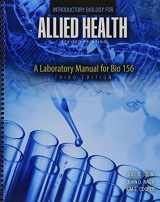 9781465288141-1465288147-Introductory Biology For Allied Health: A Laboratory Manual for Bio 156