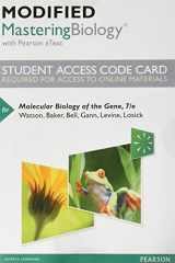 9780321911438-0321911431-Modified Mastering Biology with Pearson eText -- Standalone Access Card -- for Molecular Biology of the Gene