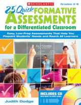 9780545087421-0545087422-25 Quick Formative Assessments for a Differentiated Classroom: Easy, Low-Prep Assessments That Help You Pinpoint Students' Needs and Reach All Learners