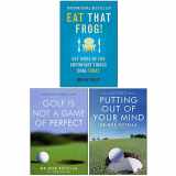 9789123898565-9123898569-Eat That Frog, Golf is Not a Game of Perfect, Putting Out Of Your Mind 3 Books Collection Set