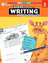 9781425815264-142581526X-180 Days of Writing for Third Grade - An Easy-to-Use Third Grade Writing Workbook to Practice and Improve Writing Skills (180 Days of Practice)