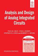 9788126515691-8126515694-Analysis And Design Of Analog Integrated Circuits