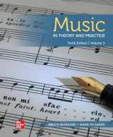 9781260493467-1260493466-Loose Leaf for Music in Theory and Practice, Volume 2