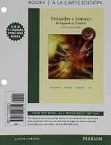 9780134507248-013450724X-Probability & Statistics for Engineers & Scientists, MyLab Statistics Update, Books a la Carte Edition Plus NEW MyLab Statistics with Pearson eText -- Access Card Package