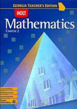 9780030920219-0030920213-Holt Mathematics Course 2 Georgia Teacher's Edition