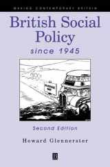 9780631220220-0631220224-British Social Policy Since 1945 (Making Contemporary Britain)